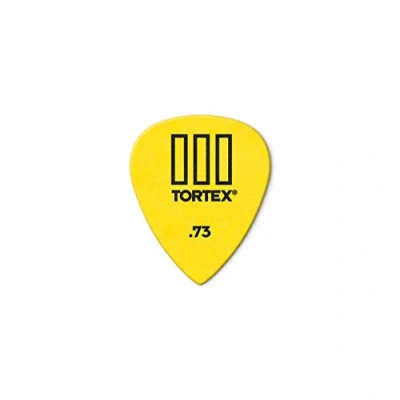 Image of Jim Dunlop 462R.73 Guitar Picks, 0.73 mm, Yellow