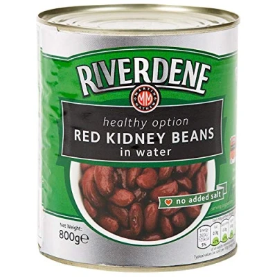Image of Riverdene Red Kidney Beans 800gm (1 Tin, 800, gram)