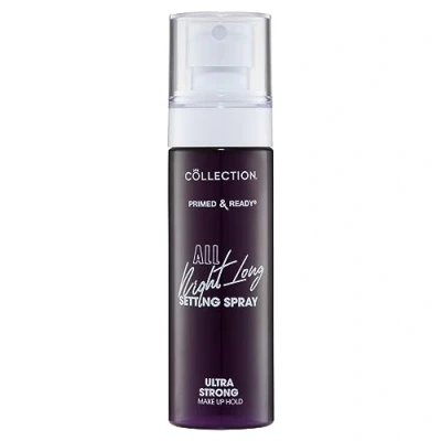 Image of Collection Cosmetics Primed &amp; Ready All Night Long Setting Spray, Lasting Ultra Strong Hold, Matte Finish