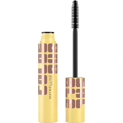 Image of Maybelline New York Colossal Bubble Mascara, buildable &amp; lightweight formula, with an inflator comb brush for separated sleek lashes (Shade: Very Black)