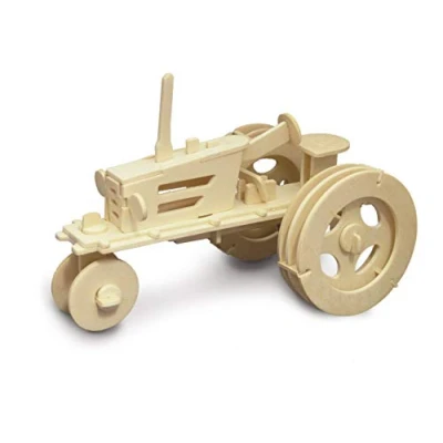 Image of Quay Tractor Woodcraft Construction Kit