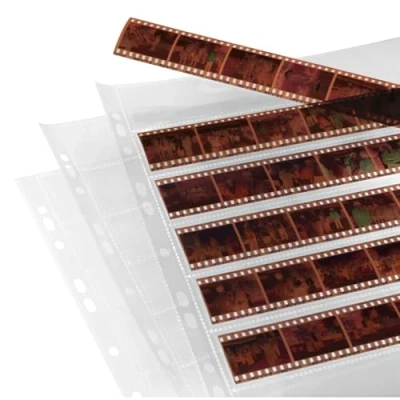 Image of Negative Sleeves made of Polypropylene, 7 strips for 6 negatives (24x36mm) Pack 100