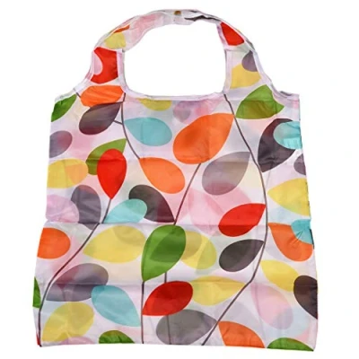 Image of Vintage Ivy Reusable Recycled Foldaway Shopper Bag