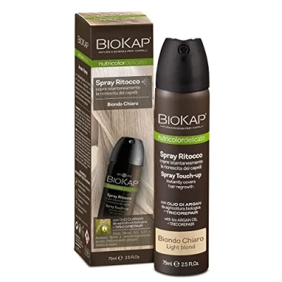 Image of Bios Line BioKap Nutricolor Spray Touch Up 75ml Light Blonde