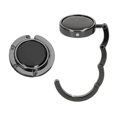 Image of kwmobile Purse Hanger for Table (Set of 2) Hook Folding Handbag Portable Bag Holder