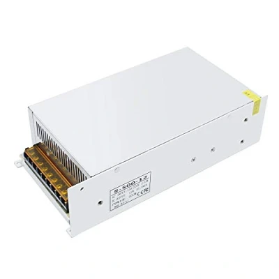 Image of inShareplus 12V 41.7A 500W, DC Universal Regulated Switching Power Supply, 110/220V AC to 12 Volt LED Driver, Converter, Transformer for Strip Light, CCTV, Computer Project, 3D Printer