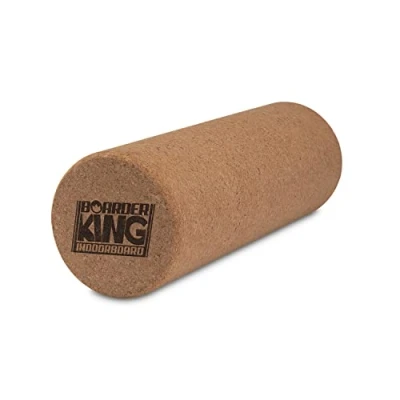 Image of BoarderKING Cork Roll For Balance Boards and Indoor Boards, Balanceboards, Fascia Roll, Massage Fitness Accessories/Replacement Part, Brown, 15x45 cm