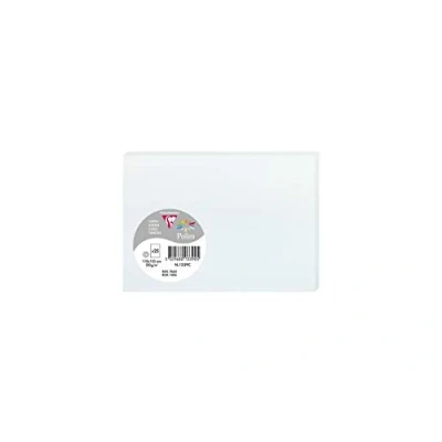 Image of Clairefontaine Ref 1339C Pollen Card (Pack of 25 Sheets) 110 x 155mm Sized, Acid Free, Inkjet &amp; Laser Compatible, Easy to Write On, 210gsm Blue