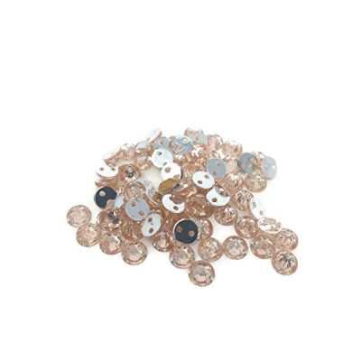 Image of 100 Sew on Sequins x 5mm Choice of Colour (Ivory)