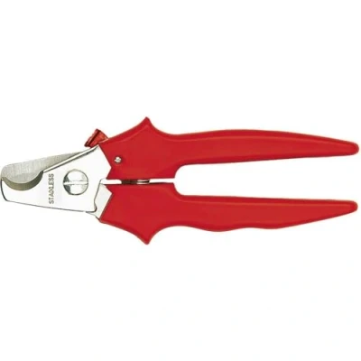 Image of Bessey D49 Cable Shears, Black/Red, 160 mm