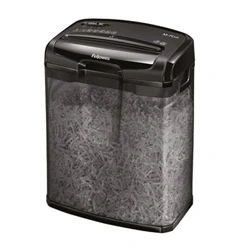 Image of Fellowes Powershred M 7Cm paper shredder Cross shredding 23 cm Black