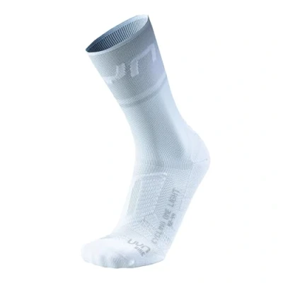 Image of UYN S100287 CYCLING ONE LIGHT Socks Men&#039;s White/Silver 47