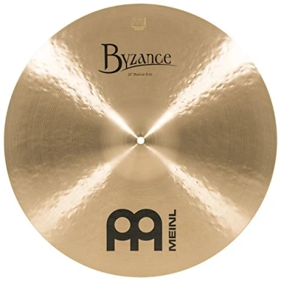 Image of Meinl Cymbals Byzance Traditional Ride Medium Cymbal 20 inch (Video) for Drum Kit (50,80cm) B20 Bronze, Finish (B20MR)