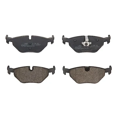 Image of 34211160340, 34211160533, 34211161455, 34211162446, 34211162536 Brake pad set BRECK 21934 00 704 prepared for wear indicator BMW: 3 Coupe