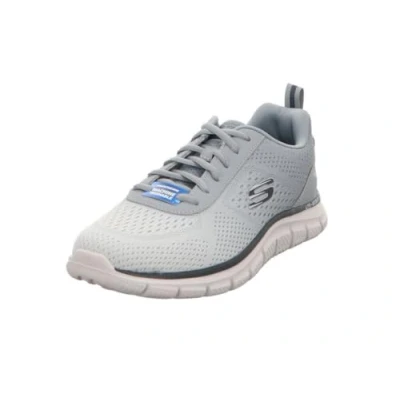 Image of Skechers Men&#039;s Track Ripkent Trainers, Light Grey Mesh/Synthetic, 7.5 UK