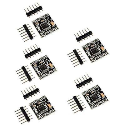 Image of DollaTek 5Pcs DRV8833 1.5A 2 Channel DC Motor Drive Board Ultra small volume Module Input Voltage 3 10V