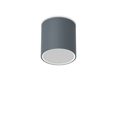 Image of Techo 15.3cm Outdoor Surface Mounted Downlight Anthracite IP54
