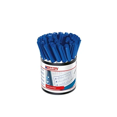 Image of Edding Handwriter Pen Tub of 42 Color: Blue