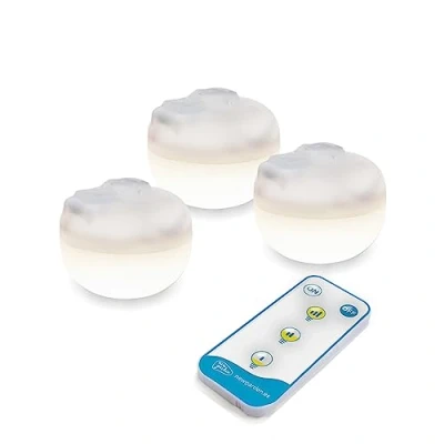 Image of Newgarden Cherry Mini (Set of 3) Portable Rechargeable LED Light Bulb