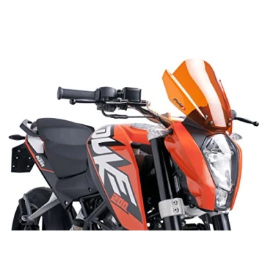 Image of Puig 6275H Windshield Naked New Generation Sport, Smoke