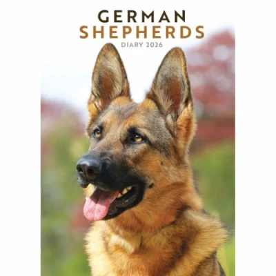 Image of German Shepherds A5 Diary 2026