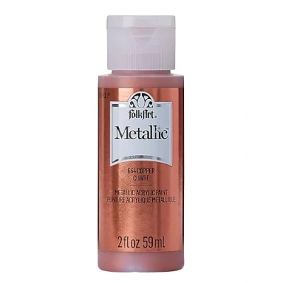 Image of Folk Art Acrylic Paint, Copper, 2 oz