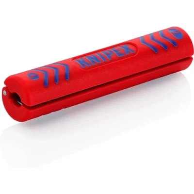 Image of Knipex pliers wrench and a in single tool grey atramentized, plastic coated 180 mm (self service card/blister) 86 01 SB