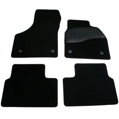 Image of Sakura WW0225 Carpet Floor Mat, Black Trim