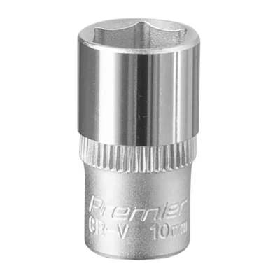 Image of Sealey Premier WallDrive® Socket 10mm 1/4&quot;Sq Drive