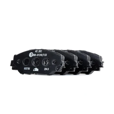 Image of 0446542140, 0446542150, 0446542180, 0446542190 Brake pad set ATE 13.0460 5766.2 excl. wear warning contact TOYOTA: Prius Plus, Auris Hatchback