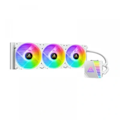 Image of Antec Symphony 360mm ARGB White Liquid CPU Cooler, PWM LED Fan, 14 Dense Cooling Fins, Compatible with LGA 115x, 1200, 2011 v3, 2066, AM4, AM3+, FMx, TR4 Desktops