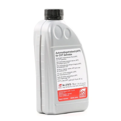 Image of AMIXCVTFDC Automatic Transmission Fluid FEBI BILSTEIN 27975 ATF CVT 1l yellow NISSAN: Note II Hatchback, Qashqai 2, MERCEDES BENZ: A Class