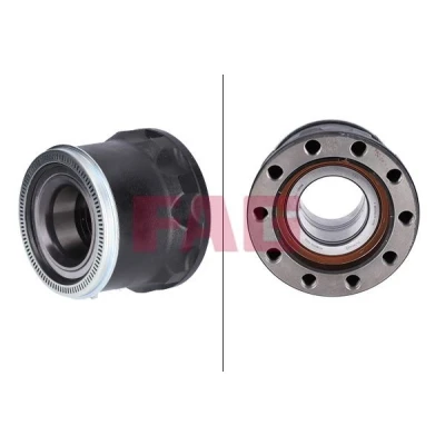 Image of 0003300725, 9433301125, 9433301225, 9433301525, 9433340701 wheel Hub FAG 723 5003 10 with bearing Rear Axle Left, Right
