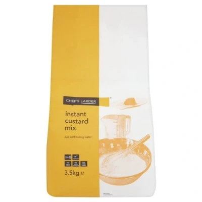 Image of Chef&#039;s Larder Instant Custard Mix 3.5kg