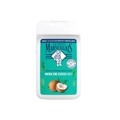 Image of Le Petit Marseillais Extra Gentle Shower Cream Coconut 250ml
