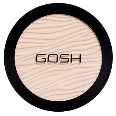 Image of GOSH Dextreme High Coverage Powder I Vegan for All Skin Types Matting &amp; Long Lasting a Flawless Complexion No Mask Effect Conceals Impurities 004 Natural