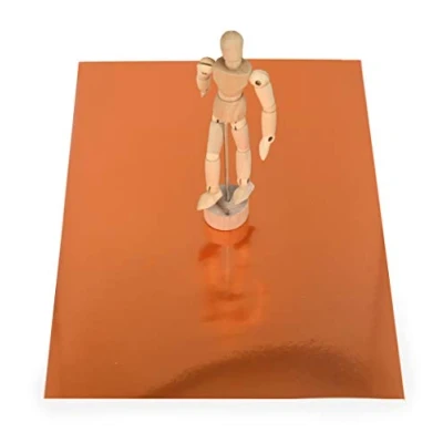 Image of Papertent A4 Super Smooth Mirror Card, Copper, 10 Sheets