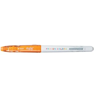 Image of Pilot 220101207L Frixion Colour Erasable Fibre Tip Colouring Pen Orange