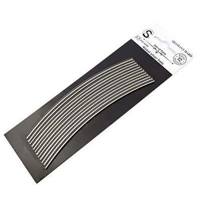 Image of Sintoms E249119 Elite Series Nickel Silver Extra Hard 2.5mm Medium Fret Wire Set for Electric Guitar