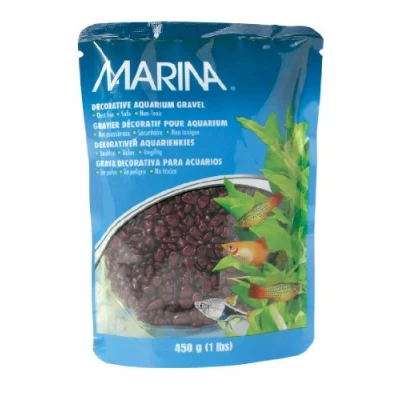 Image of Marina Decorative Gravel, 1 Pound, Burgundy
