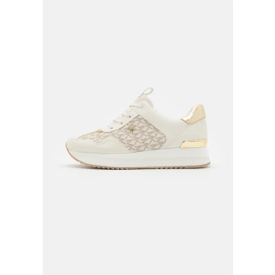 Image of Michael Kors Raina Trainer Trainers, Women&#039;s, Size: 3.5, Vanilla High quality imitation leather