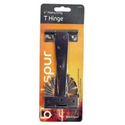 Image of 2x Black 152mm HeavyDuty THinges By Blackspur