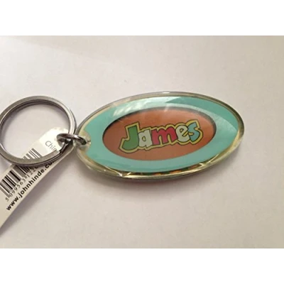 Image of John Hinde &#039;JAMES&#039; Keyring