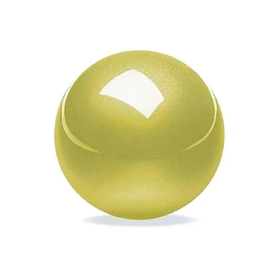 Image of Perixx PERIPRO 303 Small Trackball, 1.34 Inches Replacement ball for Perimice and M570, Glossy Yellow
