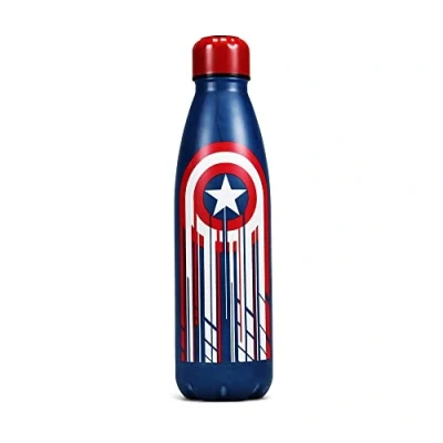 Image of Half Moon Bay MARVEL Captain America Bouteille en métal 500ml