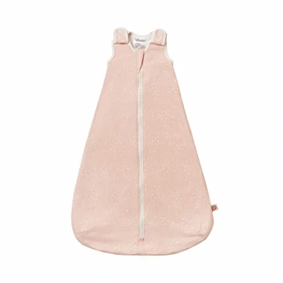 Image of Ergobaby Baby Sleeping Bag for Newborn 0 6 Months, Snooze with Seat Belt Slot TOG 2.5, Pink Sand
