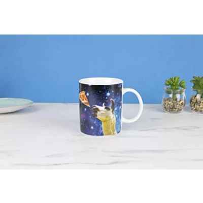 Image of Gift Republic Llama in Space Mug