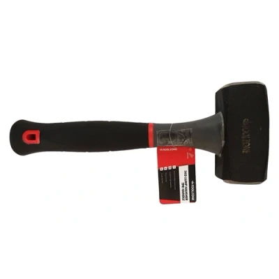 Image of Toolzone 1kg Lump Hammer TPR Handle