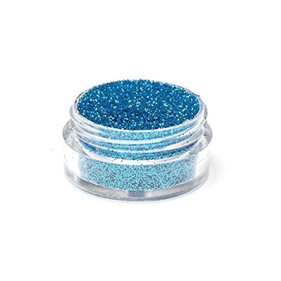 Image of Ultra Fine Glitter/Nail Art Floristry Dust/Wine Glass &amp; Crafting Glitters/Card Making Supplies / 0.008&quot; Pack of Glitter 10g 25g 50g 100g (Turquoise, 10g)