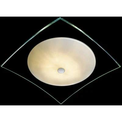 Image of Italux Lighting Torino Modern 2 Light Flush Ceiling Light, G9 ITLMX6209 2B